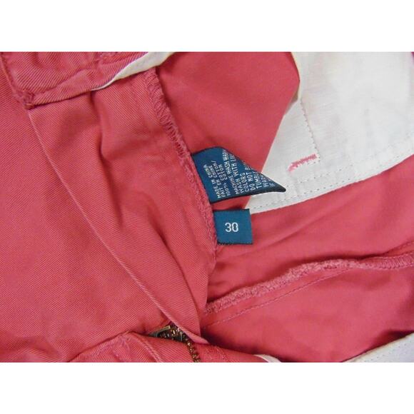 Polo‎ Ralph Lauren Prospect Shorts Mens 36 Red Chino Cotton Flat Front Casual - Picture 9 of 11